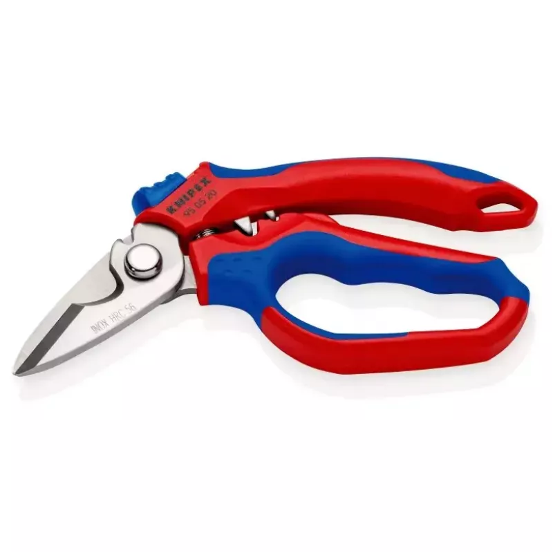 Knipex 95 05 20 SB Zange Edelstahl Kunststoffgriff Blau Rot