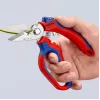 Knipex 95 05 20 SB Zange Edelstahl Kunststoffgriff Blau Rot