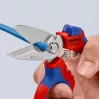Knipex 95 05 20 SB Zange Edelstahl Kunststoffgriff Blau Rot