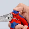 Knipex 95 05 20 SB Zange Edelstahl Kunststoffgriff Blau Rot