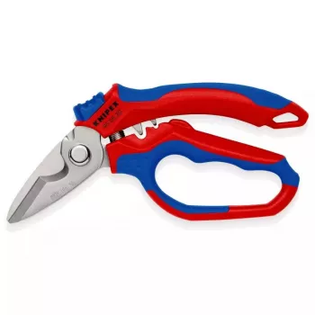 Knipex 95 05 20 SB Zange Edelstahl Kunststoffgriff Blau Rot