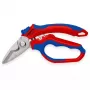 Knipex 95 05 20 SB Zange Edelstahl Kunststoffgriff Blau Rot