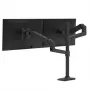 ERGOTRON LX Dual-Stacking-Arm, hohe Stange (mattschwarz)