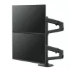 ERGOTRON LX Dual-Stacking-Arm, hohe Stange (mattschwarz)