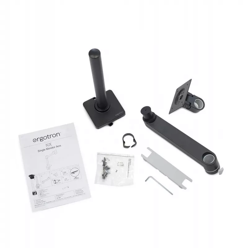 ERGOTRON NX Monitorarm - mattschwarz
