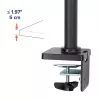 ERGOTRON NX Monitorarm - mattschwarz