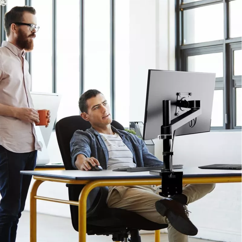 ERGOTRON NX Monitorarm - mattschwarz