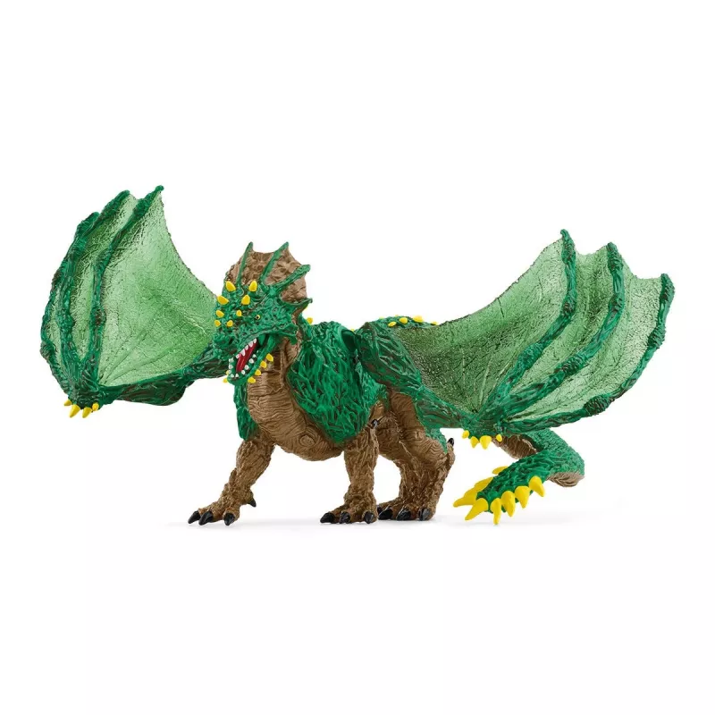 Spielzeug Schleich ELDRADOR CREATURES Dschungeldrache 70791S Braun Grün Gelb
