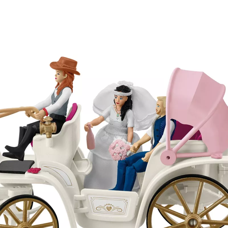 Hochzeitskutsche Schleich HORSE CLUB 42641S Mehrfarbig