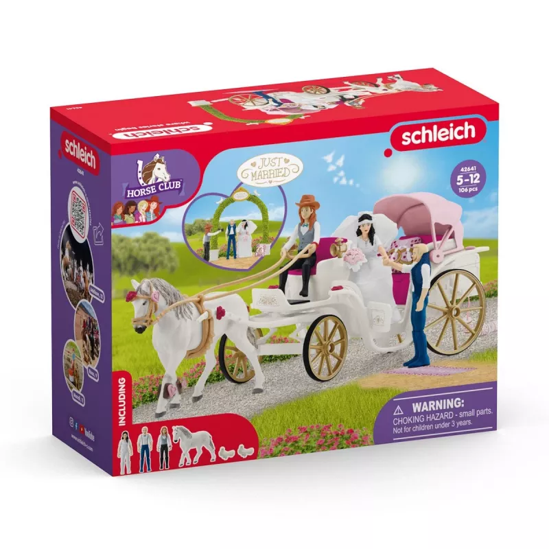 Hochzeitskutsche Schleich HORSE CLUB 42641S Mehrfarbig