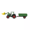 Traktor mit Anhänger Schleich FARM WORLD 42608 Schwarz Grün Rot Gelb
