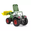 Traktor mit Anhänger Schleich FARM WORLD 42608 Schwarz Grün Rot Gelb
