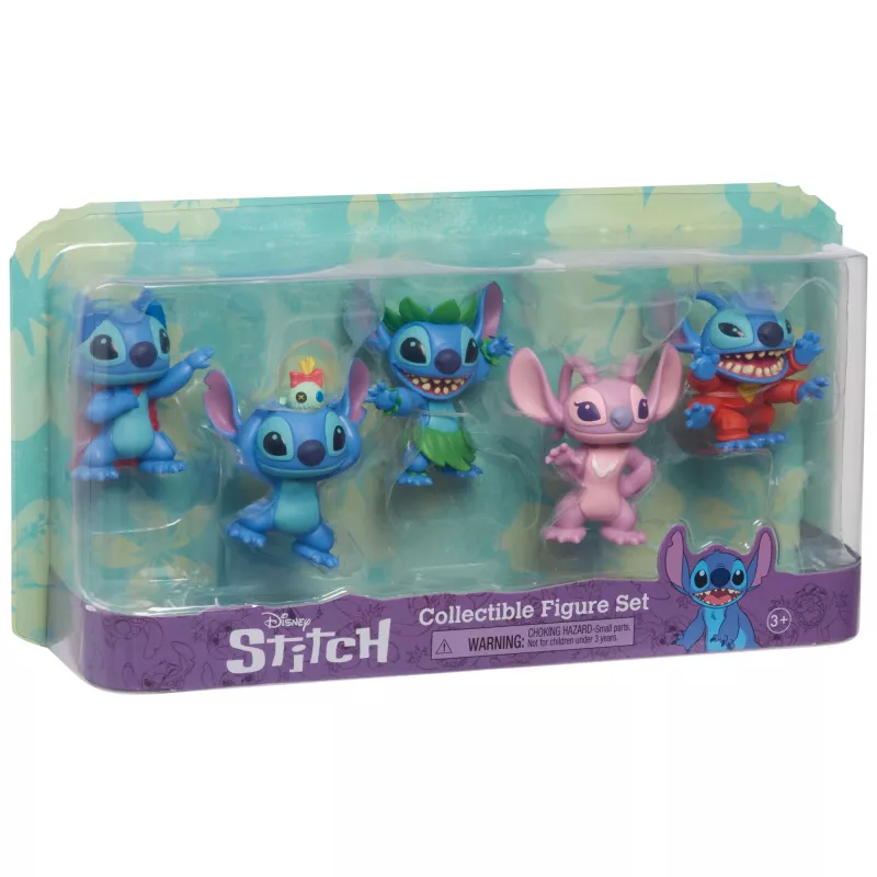 Just Play Stitch Sammelfiguren-Set 5er-Pack