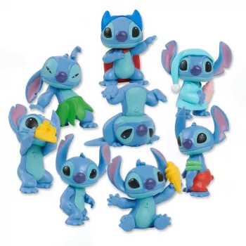 Figure Usorteret Just Play Stitch PVC Sammlerstück, mehrfarbig, geeignet ab 3 Jahren