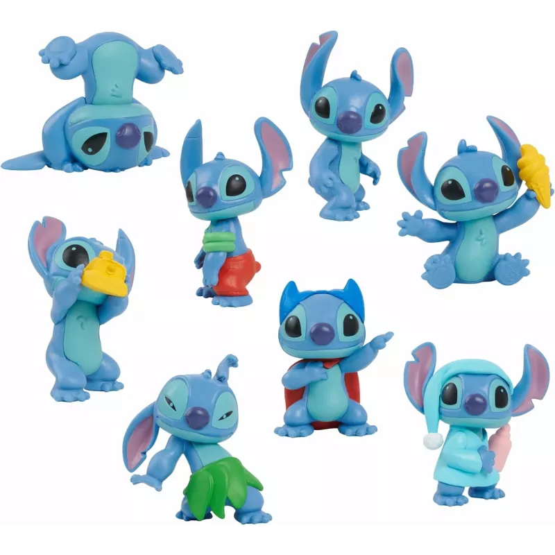 Figure Usorteret Just Play Stitch PVC Sammlerstück, mehrfarbig, geeignet ab 3 Jahren