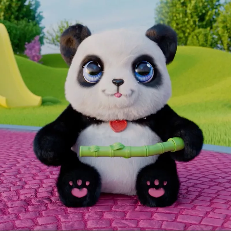 Just Play FurReal - Coco Der Rollende Panda, Junge/Mädchen, 4 Jahr(e), mit Sound