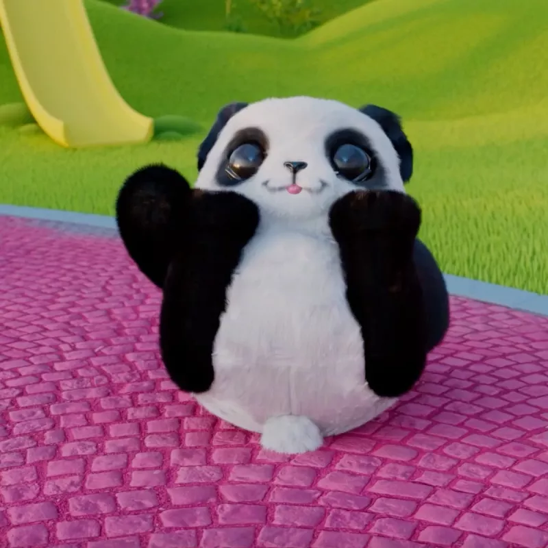 Just Play FurReal - Coco Der Rollende Panda, Junge/Mädchen, 4 Jahr(e), mit Sound