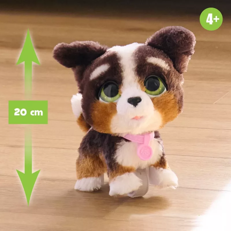 FurReal Walkalots Bernedoodle Puppy, Junge/Mädchen, 4 Jahre, mit Geräuschen