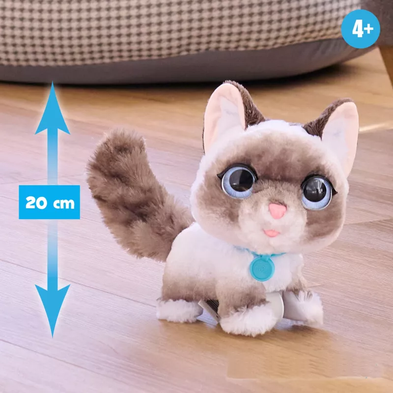 FurReal Wag-a-lots Kitty, Junge/Mädchen, 4 Jahr(e), mit Ton FurReal Wag-a-lots Kitty. Produktfarbe: Mehrfarbig
