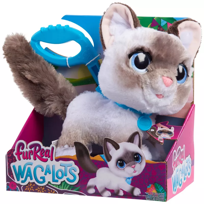 FurReal Wag-a-lots Kitty, Junge/Mädchen, 4 Jahr(e), mit Ton FurReal Wag-a-lots Kitty. Produktfarbe: Mehrfarbig