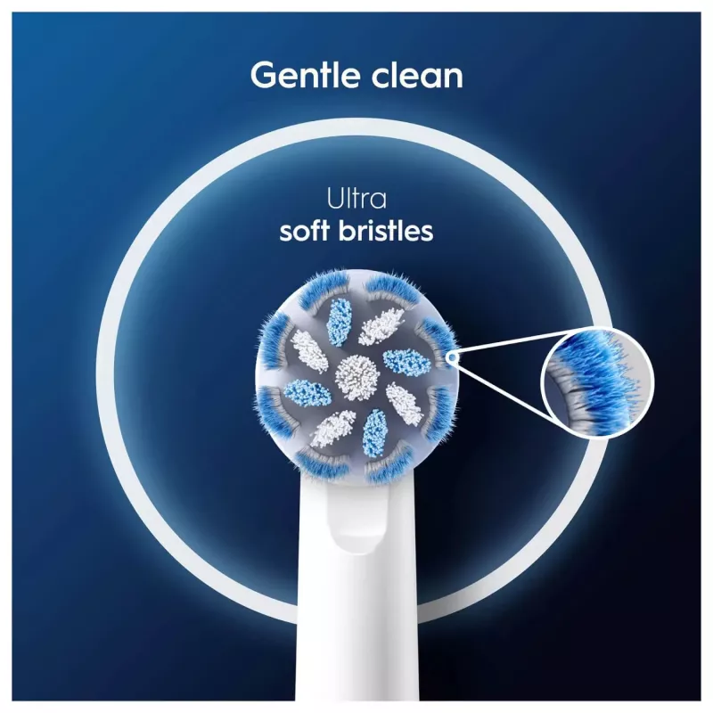 Zahnbürstenköpfe Oral-B Sensitive Clean 12 Stück Weiß