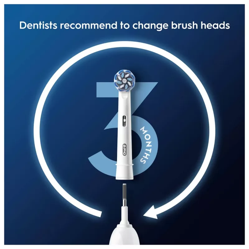 Zahnbürstenköpfe Oral-B Sensitive Clean 12 Stück Weiß