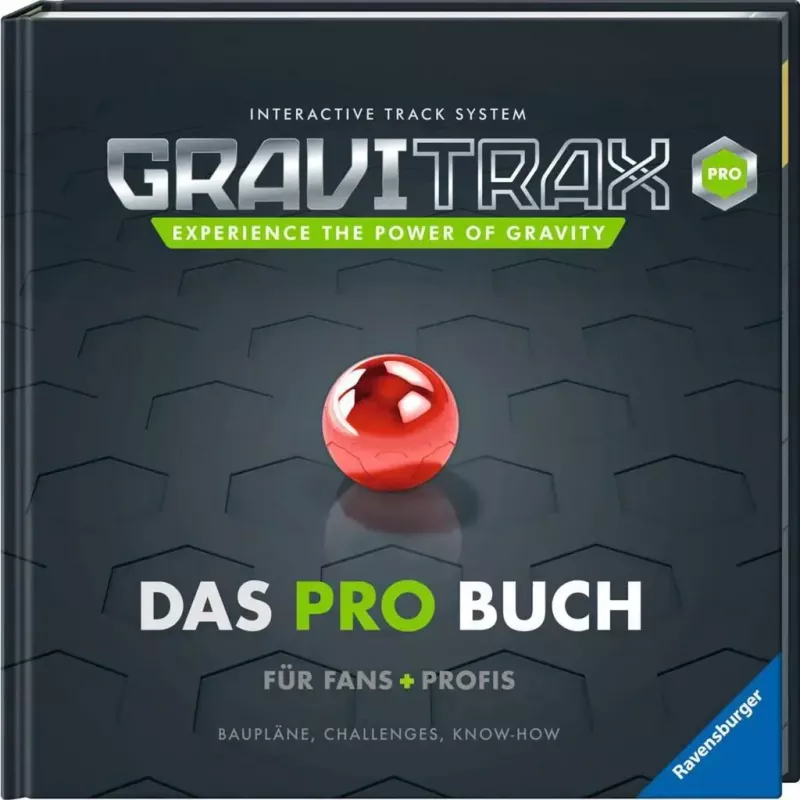 Ravensburger GraviTrax Pro Hardcover-Buch — Leitfaden für Fans und Profis (48973)