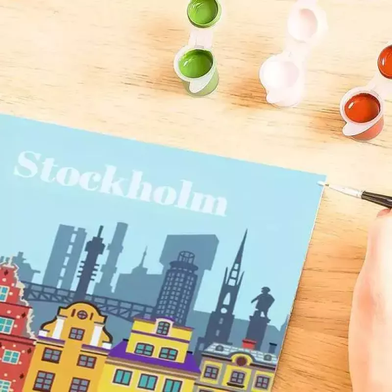Malset Ravensburger CreArt Colorful Stockholm, Modell 23520