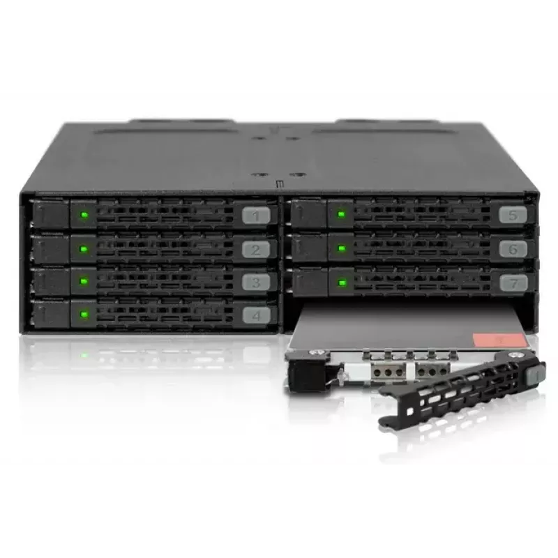 Disk-Array Icy Dock MB998SP-B Schwarz 8 Laufwerke