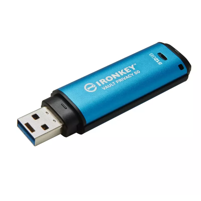 USB-Flash-Laufwerk Kingston Technology 512 GB IronKey Vault Privacy 50 AES-256