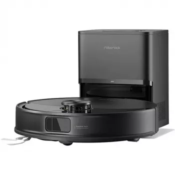 Roborock Q10 VF+ Saugroboter Schwarz — 0,5 l Staubbehälter, 150 min Laufzeit, Li‑Ion 5200 mAh, Wischfunktion, automatische Ladestation