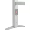 Elektrischer Handtuchheizkörper Profi-Care PC EWH 3115, Aluminiumgehäuse, IP22, 1,5 m Netzkabel, wandmontiert oder freistehend