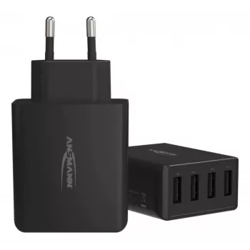 ANSMANN Wand-USB-Ladegerät 4 Ports
