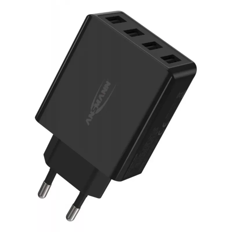 ANSMANN Wand-USB-Ladegerät 4 Ports
