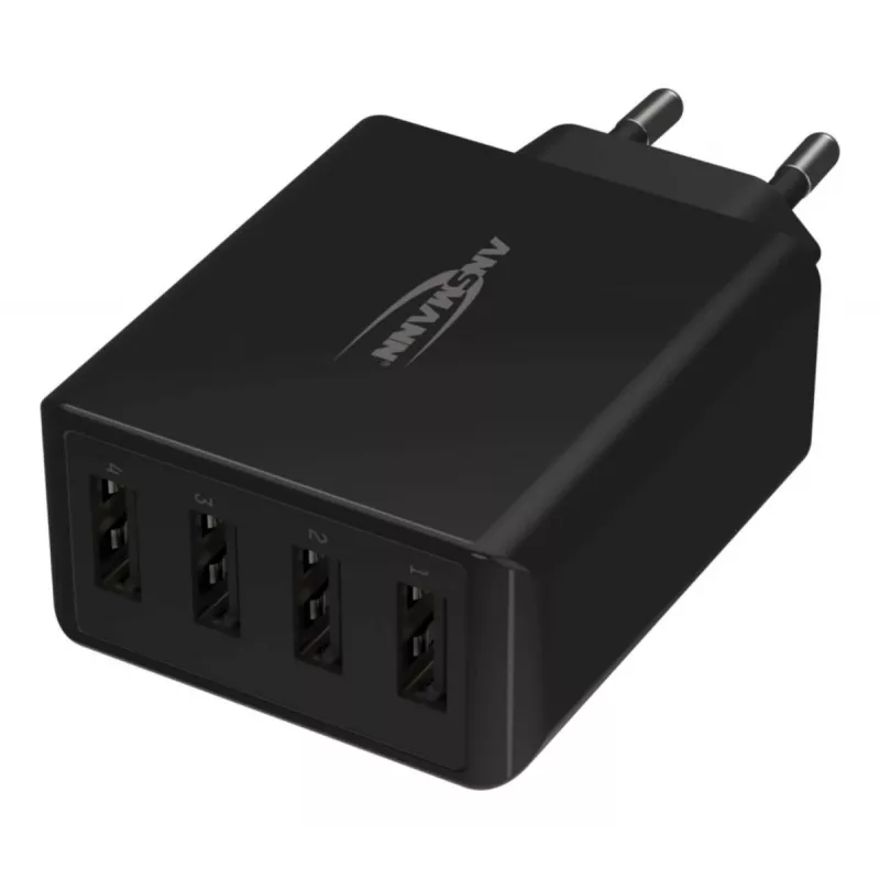 ANSMANN Wand-USB-Ladegerät 4 Ports