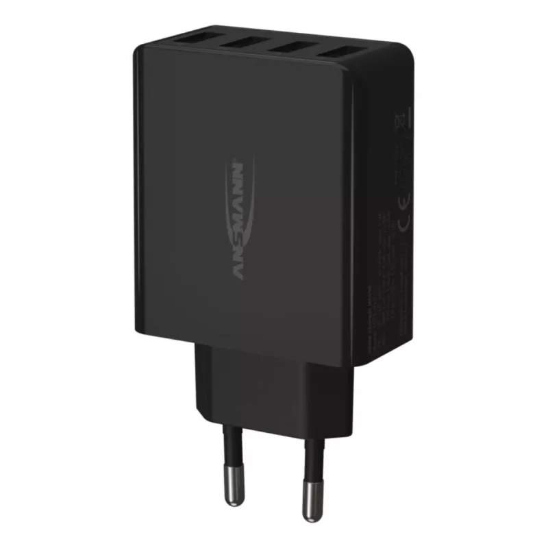 ANSMANN Wand-USB-Ladegerät 4 Ports