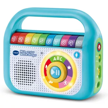 VTech Baby Mein erster Musik-Player, Musikspielzeug, 2 Jahr(e), AA, 480 g, Blau, Weiß