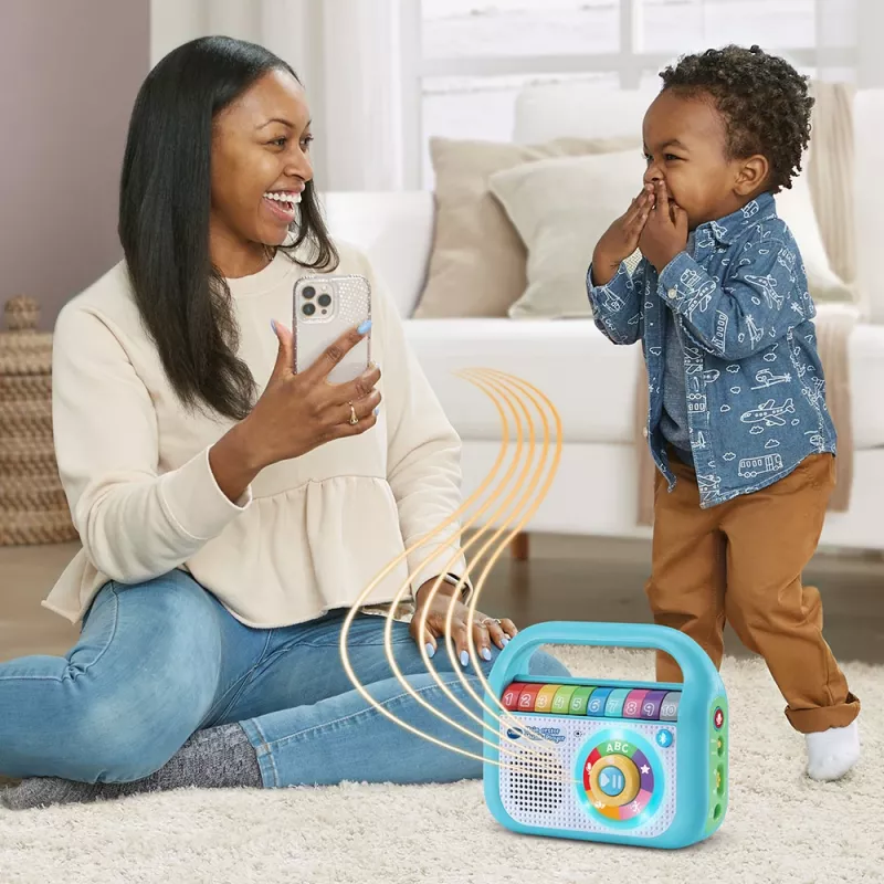 VTech Baby Mein erster Musik-Player, Musikspielzeug, 2 Jahr(e), AA, 480 g, Blau, Weiß