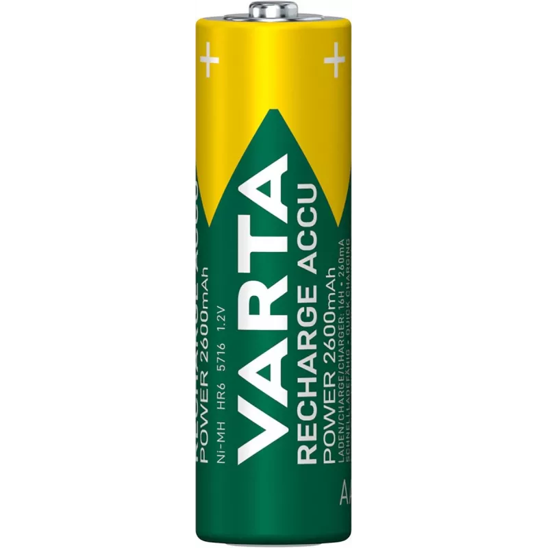 VARTA Akku wiederaufladbar AA NiMH 2600mAh