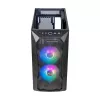 COOLER MASTER CPU Gehäuse Masterbox TD300 Mesh Mini Tower Schwarz