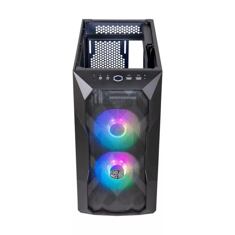 COOLER MASTER CPU Gehäuse Masterbox TD300 Mesh Mini Tower Schwarz