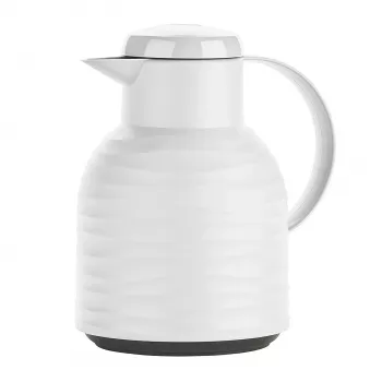 EMSA Samba Wave Isolierflasche 1 L Weiß