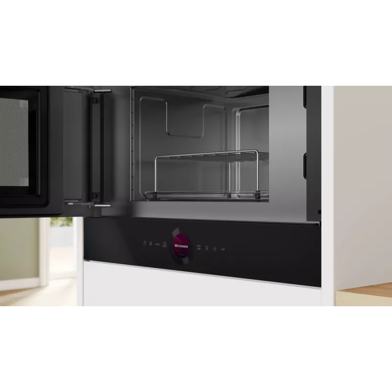 Bosch Serie 8 BEL7321B1 Mikrowelle Schwarz Kombi-Mikrowelle Arbeitsplatte 21 l 900 W