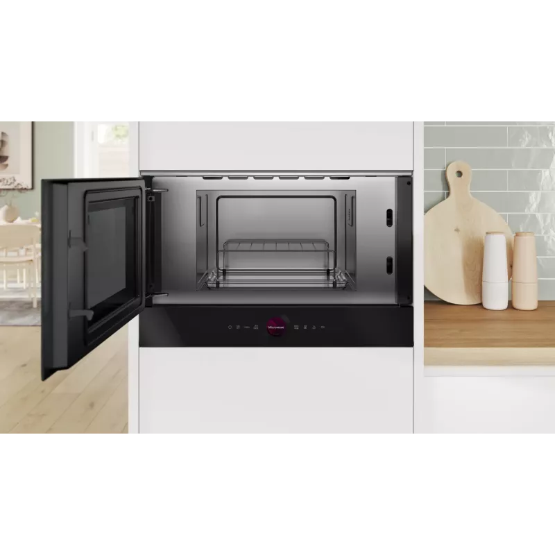 Bosch Serie 8 BEL7321B1 Mikrowelle Schwarz Kombi-Mikrowelle Arbeitsplatte 21 l 900 W