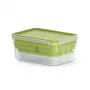 EMSA CLIP & GO XL Lunchbox 2.3 L Grün, Transparent 1 Stück