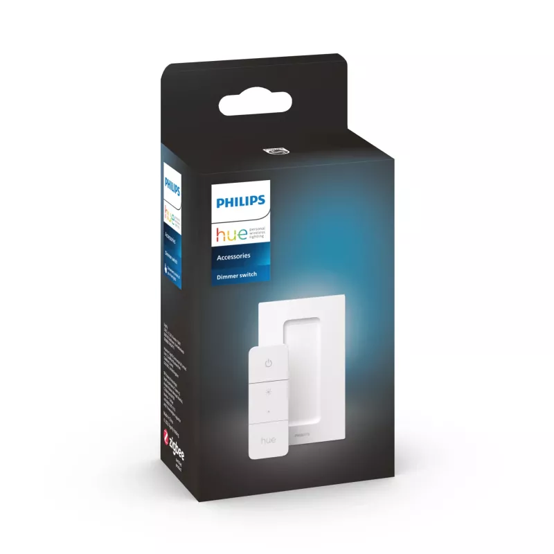 Philips Dimmer Switch (neuestes Modell), Dimmer & Schalter, IEEE 802.15.4, IP20, Extern, Tasten, Weiß