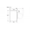 Bosch Serie 8 WGB244A40 Frontlader-Waschmaschine, 9 kg, 1400 U/min, i-Dos, Weiß/Schwarz