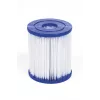 Bestway Fast Set Rund Aufblasbarer Pool-Set 3,05 m x 66 cm, 3200 L, Aufblasbarer Pool, Kind & Erwachsener, Blau, Weiß, 9,26 kg