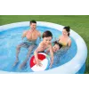 Bestway Fast Set Rund Aufblasbarer Pool-Set 3,05 m x 66 cm, 3200 L, Aufblasbarer Pool, Kind & Erwachsener, Blau, Weiß, 9,26 kg