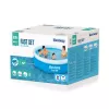 Bestway Fast Set Rund Aufblasbarer Pool-Set 3,05 m x 66 cm, 3200 L, Aufblasbarer Pool, Kind & Erwachsener, Blau, Weiß, 9,26 kg